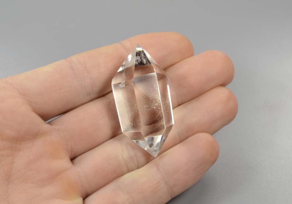 Горный хрусталь кристалл двухголовый 22,29 - реальное фото