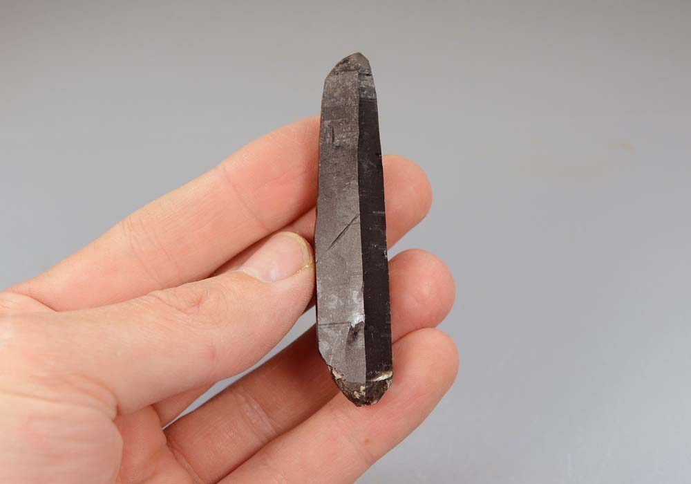 Морион, кристалл двухголовик 21,49 - реальное фото