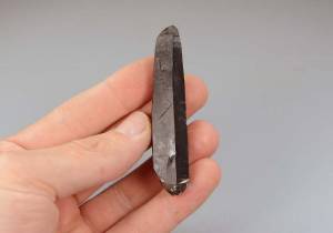 Морион, кристалл двухголовик 21,49 - реальное фото
