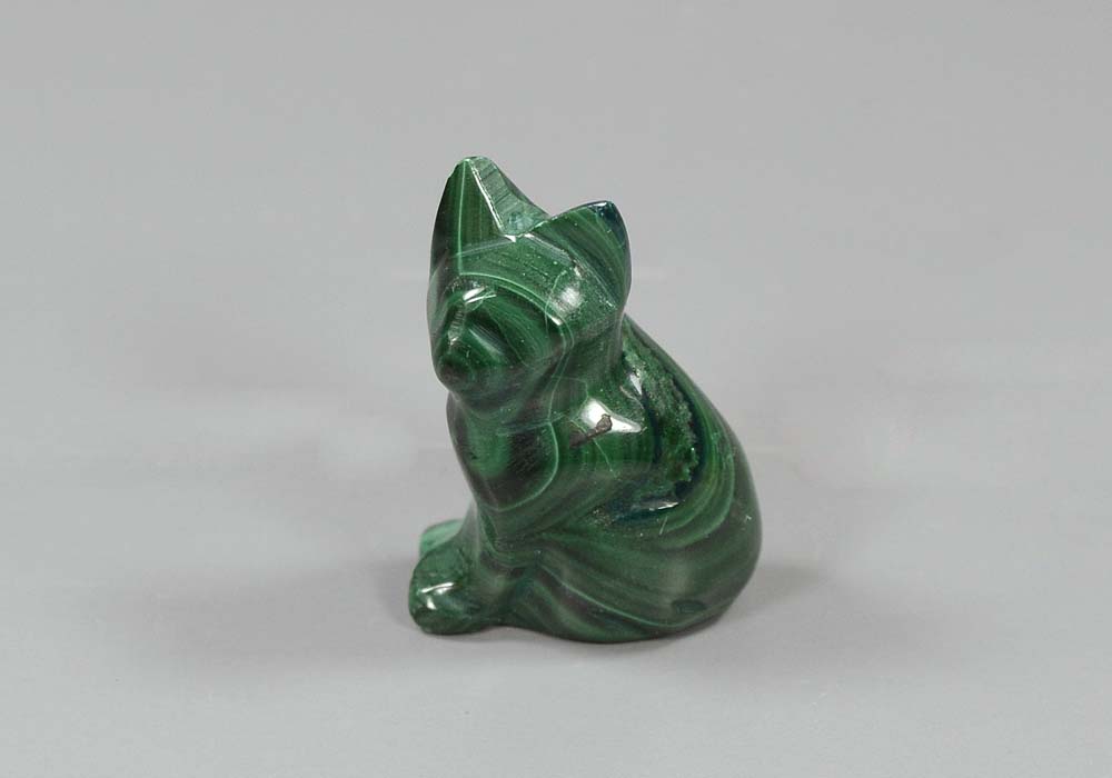 Кошка из малахита 13,47 - цена