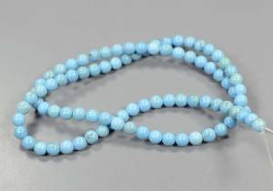 Бусины из бирюзы, имитация 4,5 мм
