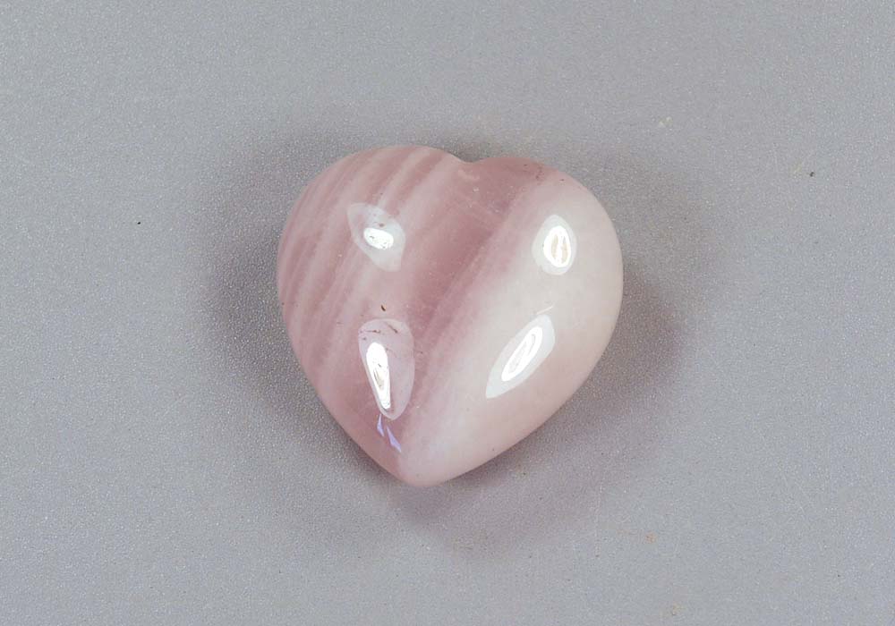 Сердце из розового кварца 19,56 - реальное фото