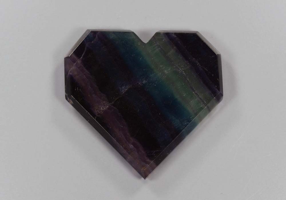 Сердце из флюорита 72,77 - фото товара