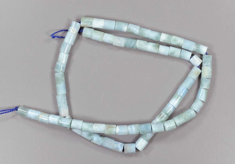 Ларимар бусины бочонки 6,5-5,5 мм - стоимость