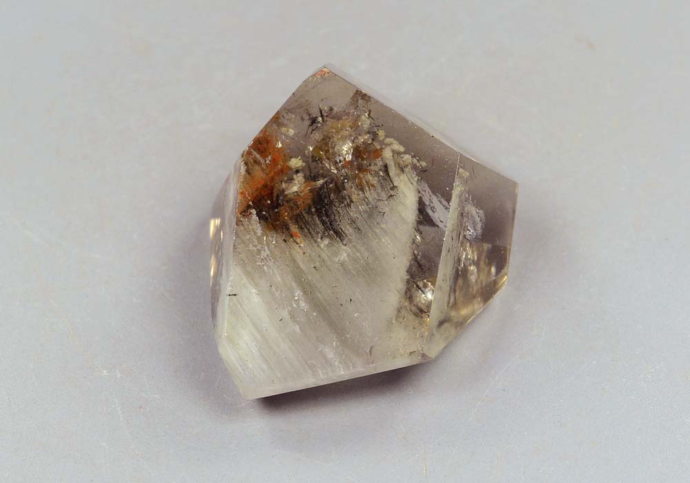 Кварц с включениями (garden quartz) 39,24 - реальное фото