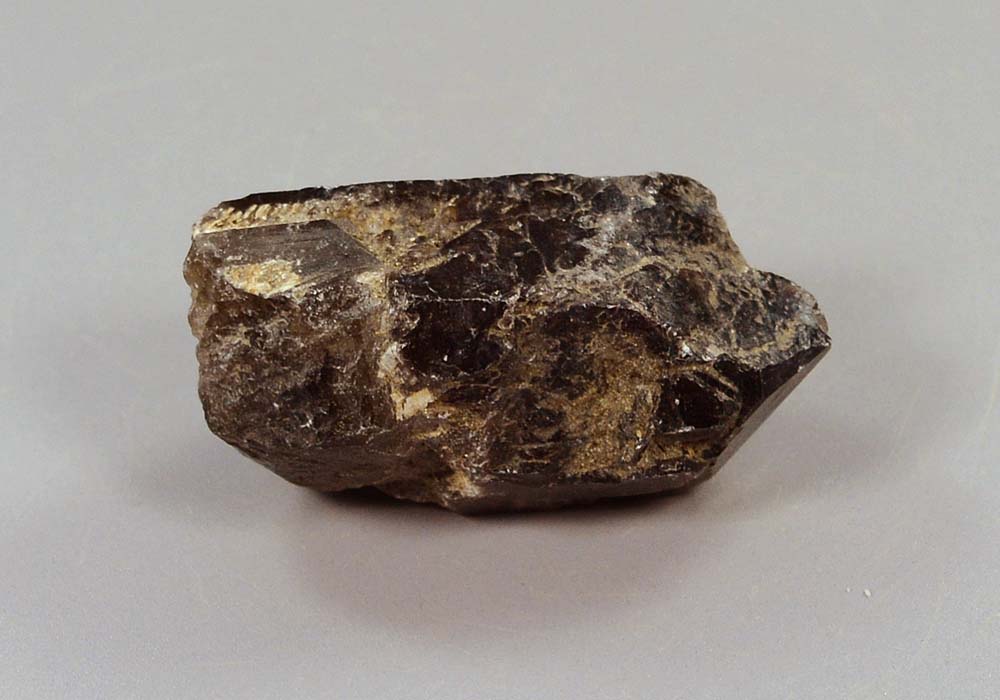 Морион, обломок кристалла 35,65 - реальное фото