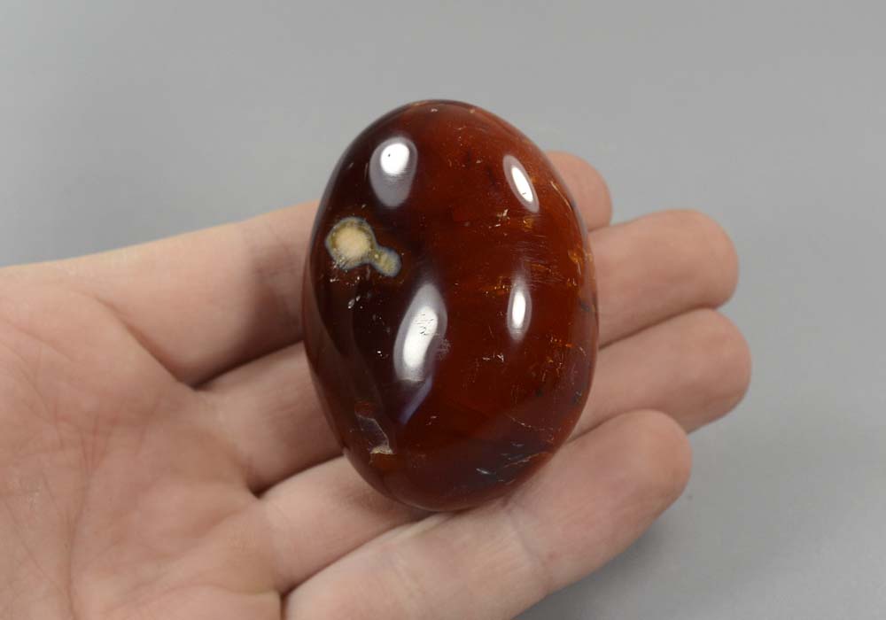 Сердолик, полированная галька 103,44 - стоимость