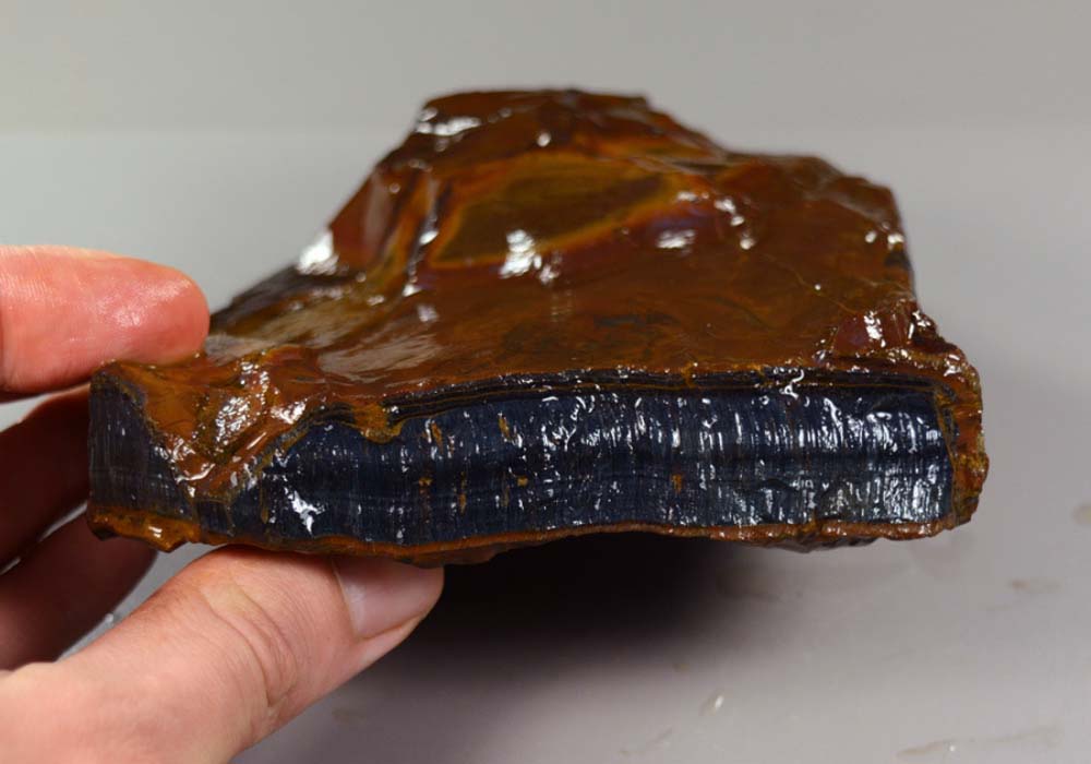 Соколиный глаз необработанный 934 - реальное фото