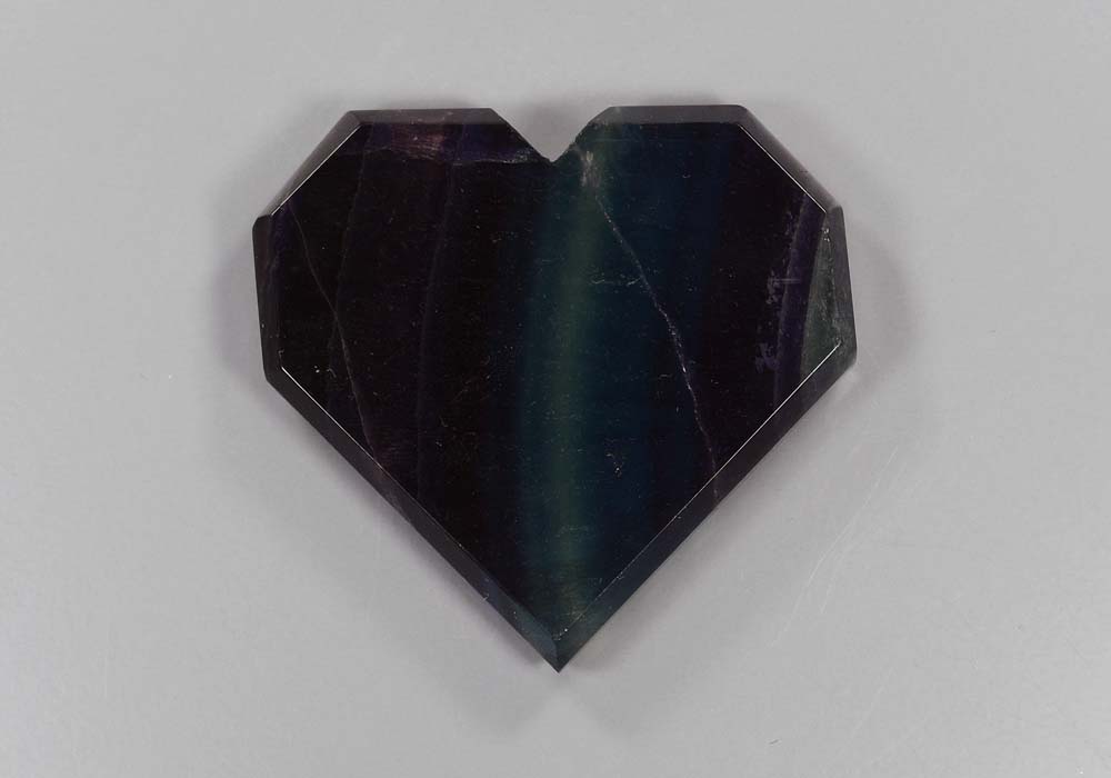 Сердце из флюорита 75,55 - фото товара